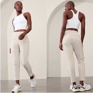 Athleta Brooklyn Ankle Pants Abalone Sz 6